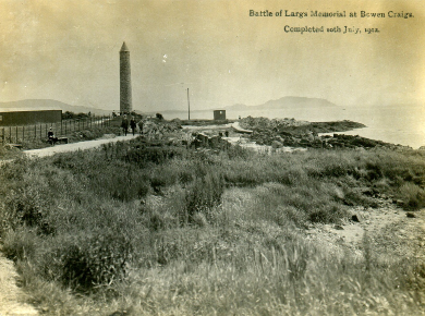 Battle of Largs Memorial.