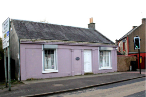 James Service birthplace at Pathfoot, Kilwinning.