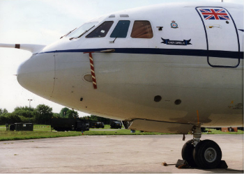 Royal Air Force VC 10 of No.10 Squadron. This is XR808 named Kenneth Campbell VC.