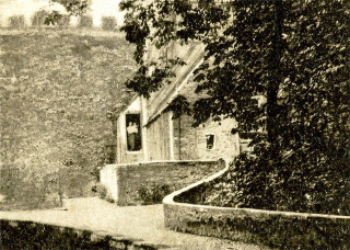 The original road to Kerelaw Castle. Now long gone.