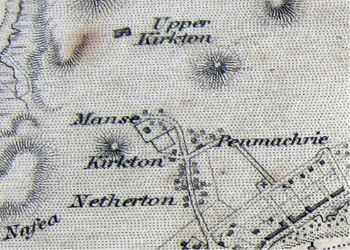 Kirkton from a map of 1846.