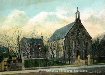The Church of St Marys is in Ardrossan Road, Saltcoats.