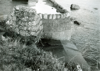 The Wishing Well flowing into the Firth.