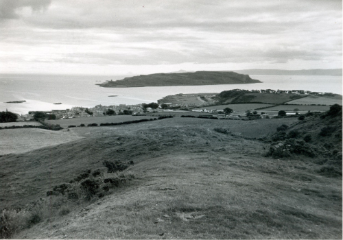 Little Cumbrae as viewed from behind Millport at Sheughans.