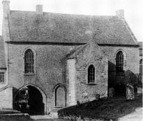 The original Mother Lodge at the church gates.