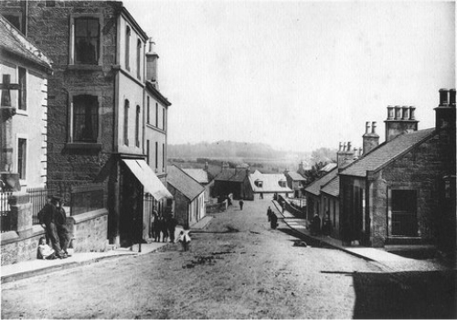 View from Crossbrae to Abbot Adam's Bridge.