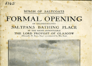 Opening of the new Lido in 1933.