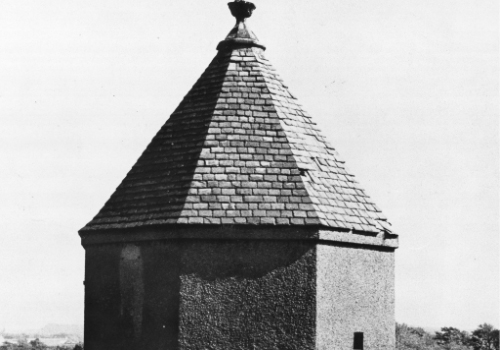 Powder House before restoration.