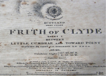 Title of Robinson's map of 1846.