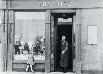 The Ritz Caf&eacute; when it originally opened.