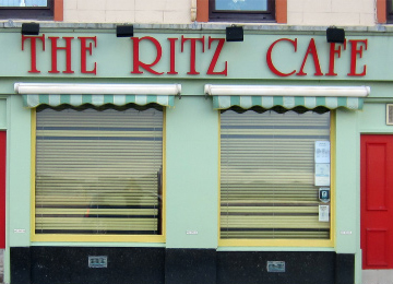 The Ritz Caf&eacute; in 2014.